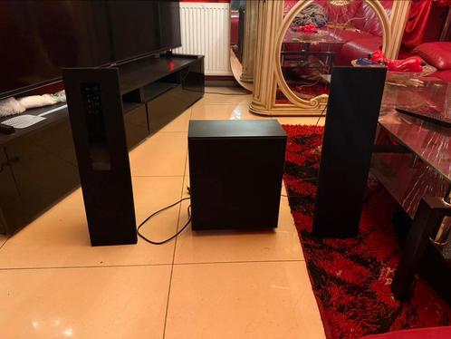 Home cinema-set — 2 kolommen + subwoofer, Audio, Tv en Foto, Home Cinema-sets, Zo goed als nieuw, Ophalen of Verzenden