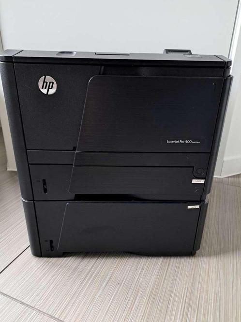 Printer HP LaserJet Pro 400 (M401dne), Computers en Software, Printers, Gebruikt, Printer, Laserprinter, Zwart-en-wit printen
