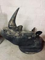 Vintage levensechte neushoorn, Ophalen of Verzenden