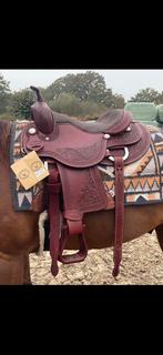 West coast zadel, Dieren en Toebehoren, Ophalen, Zo goed als nieuw