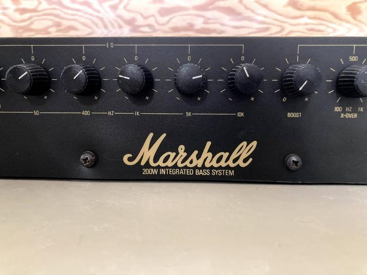 Marshall IBS 200W basversterker, Muziek en Instrumenten, Versterkers | Bas en Gitaar, Gebruikt, Basgitaar, 100 watt of meer, Ophalen