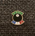 PIN - FFB - FEDERATION FRANCAISE DE BILLARD - POOL - 8 BALL, Envoi, Utilisé, Sport, Insigne ou Pin's
