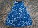 Mt 92 Wit blauw gevlekte jurk zonder mouwen, Meisje, Gebruikt, Ophalen of Verzenden, Jurk of Rok