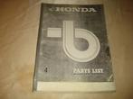 HONDA CD50 - CD65 Ancien Catalogue des Pièces, Motoren, Ophalen of Verzenden, Honda