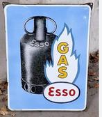 Esso gas emaillebord emaille, Antiek en Kunst, Ophalen of Verzenden