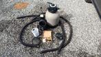 Zwembadpomp 15m3/h filtratie 12m3/h+zandfilter+intex zx300, Tuin en Terras, Zwembad-toebehoren, Ophalen, Gebruikt, Zwembadpomp