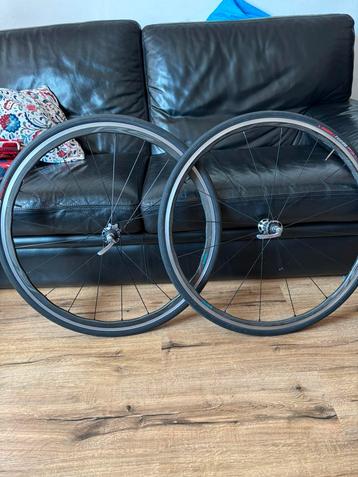 Shimano rs Carbon wielen 10-11 speed, Fietsen en Brommers, Fietsonderdelen, Ophalen, Zo goed als nieuw