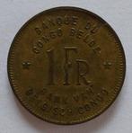 Belgian Congo 1944 - 1 Fr - Leopold III - KM# 26 - Pr, Envoi, Monnaie en vrac