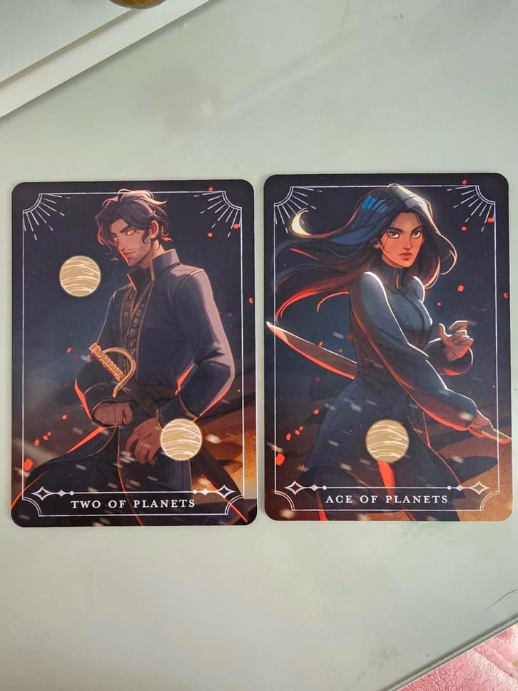 Fairyloot november 2024 ️ De tarotkaartset van deze maand, Hobby en Vrije tijd, Verzamelkaartspellen | Overige, Zo goed als nieuw