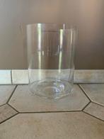 Glazen vaas, Huis en Inrichting, Woonaccessoires | Vazen, Minder dan 50 cm, Glas, Gebruikt, Ophalen