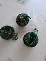 Drie speciale kerstballen, Ophalen of Verzenden, Zo goed als nieuw