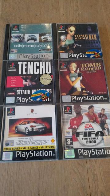 Playstation 1 games beschikbaar voor biedingen