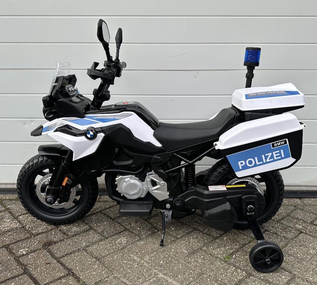 BMW F850 GS Polizei Edition 12v - Rubberband - Sirene NIEUW!, Kinderen en Baby's, Speelgoed | Buiten | Accuvoertuigen, Nieuw, Ophalen of Verzenden