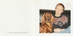 Maurice Schiettekatte met hond 1951-2000, Verzamelen, Bidprentjes en Rouwkaarten, Ophalen of Verzenden