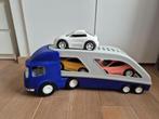 Vrachtwagen met 3 auto's, Kinderen en Baby's, Speelgoed |Speelgoedvoertuigen, Ophalen, Gebruikt