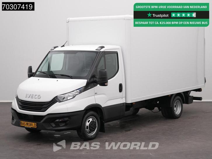 Iveco Daily 35C16 Laadklep Dubbellucht 160PK Bakwagen Airco, Auto's, Bestelwagens en Lichte vracht, Bedrijf, Te koop, Airconditioning