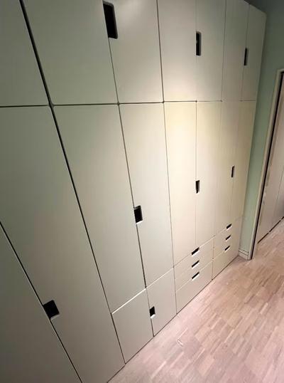Set van 3 kasten IKEA, Huis en Inrichting, Kasten | Kleerkasten, Gebruikt, Met plank(en), Ophalen