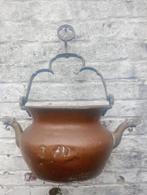 oude koperen pot, Ophalen