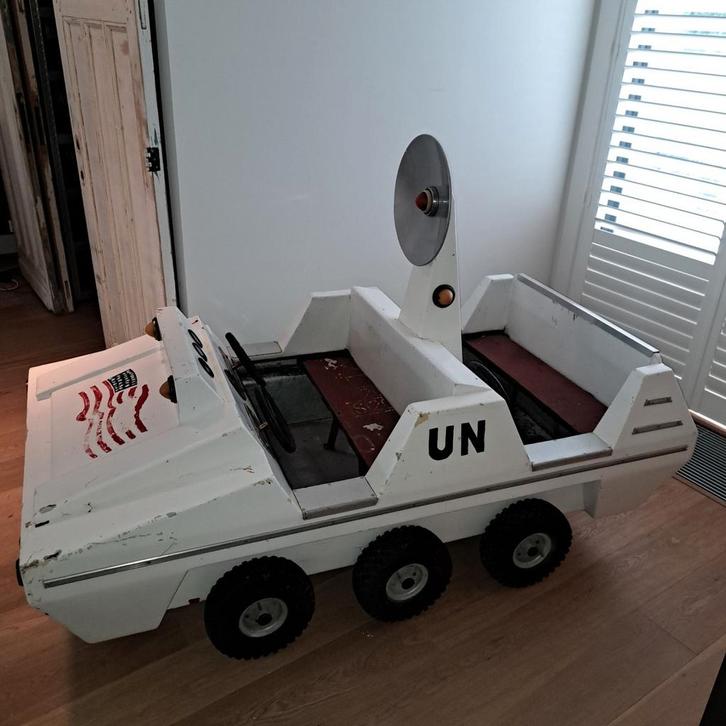 Kermisauto maanlander, Verzamelen, Retro, Ophalen