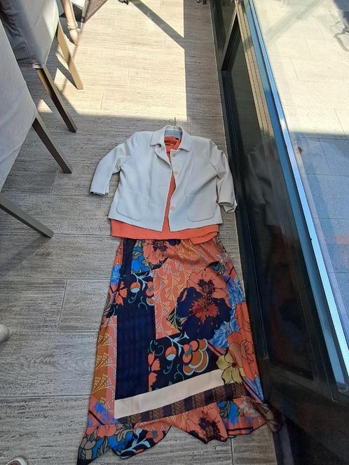 damesensemble te koop, Kleding | Dames, Dames-kledingpakketten, Zo goed als nieuw, Maat 42/44 (L), Ophalen