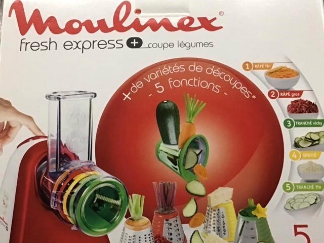 hakmolen moulinex fresh express DJ755G10  nieuw, Elektronische apparatuur, Keukenmixers, Nieuw, Ophalen of Verzenden