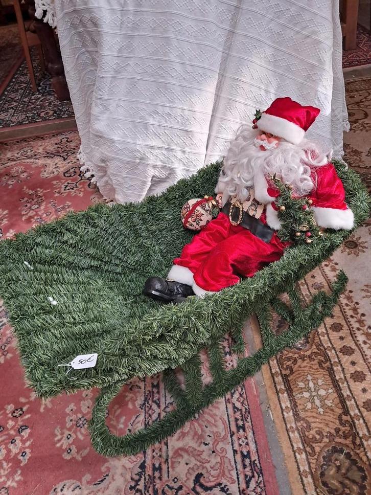 Kerstslee met kertman, Diversen, Kerst, Gebruikt, Ophalen