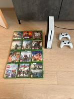 Xbox One S + 2 controllers + 12 topgames, Games en Spelcomputers, Spelcomputers | Xbox One, Ophalen, Xbox One, Met 2 controllers