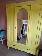 Gele kast met spiegel, Huis en Inrichting, Ophalen, Gebruikt