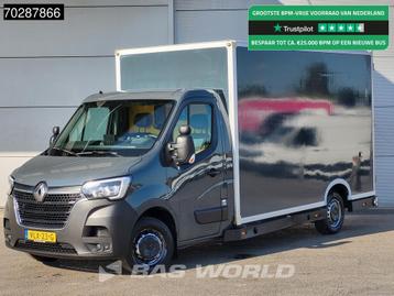 Renault Master 150PK Bakwagen Airco Cruise Luchtvering Meube, Cuir, Achat, Entreprise, 2 places