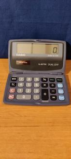 Rekenmachine CASIO SL-207TER dual leaf, Ophalen of Verzenden, Zo goed als nieuw