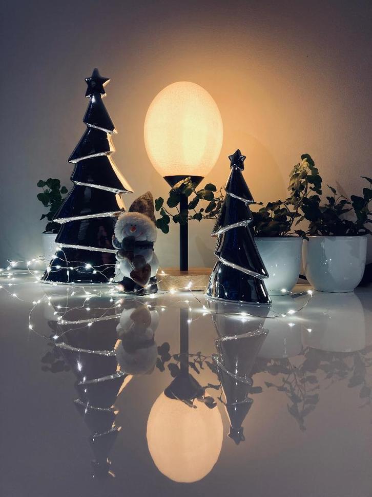 Lampe de table authentique, Maison & Meubles, Lampes | Lampes de table, Neuf, Moins de 50 cm, Bois, Métal, Autres matériaux, Envoi