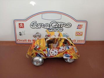 2CV - blik - orginele staat + Euro citro 2000 beschikbaar voor biedingen