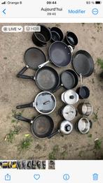 Lot de casseroles et poêles diverses, Enlèvement ou Envoi