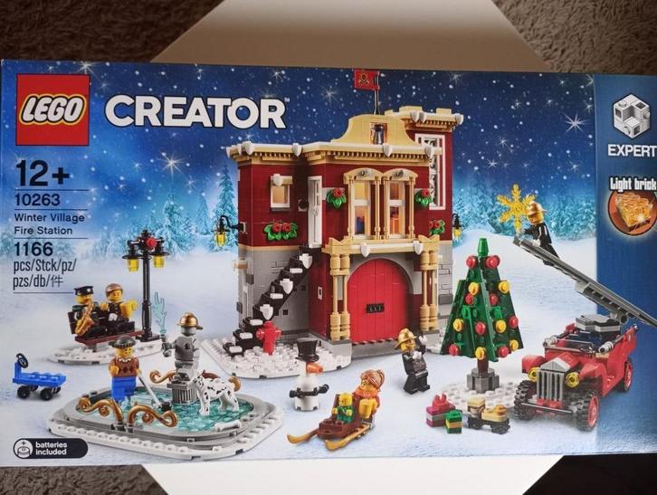 Lego NIEUW 10263 Winter Village Fire Station, Kinderen en Baby's, Speelgoed | Duplo en Lego, Nieuw, Lego, Complete set, Ophalen of Verzenden