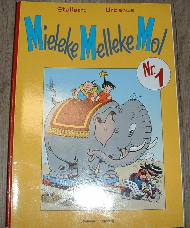 strips mieleke melleke mol standaard uitgave, Boeken, Stripverhalen, Meerdere stripboeken, Ophalen of Verzenden