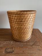 Bamboe geweven plantenbak, Tuin en Terras, Ophalen, Zo goed als nieuw