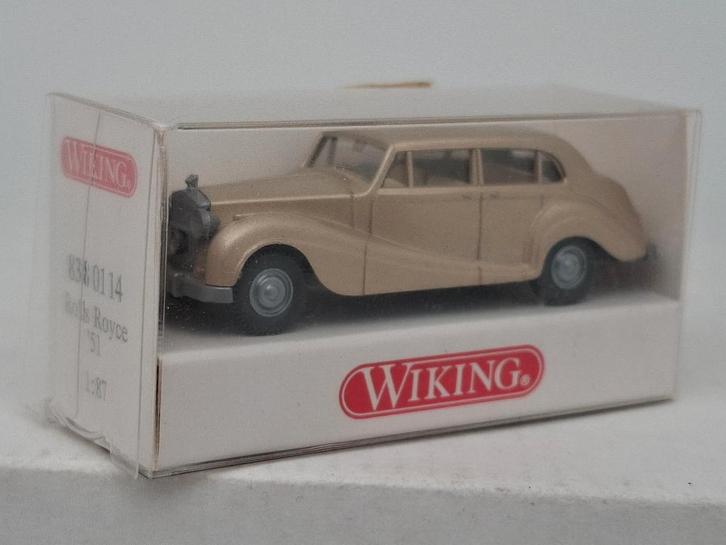 Rolls Royce (1951) - Wiking 1/87, Hobby & Loisirs créatifs, Voitures miniatures | 1:87, Comme neuf, Voiture, Wiking, Envoi
