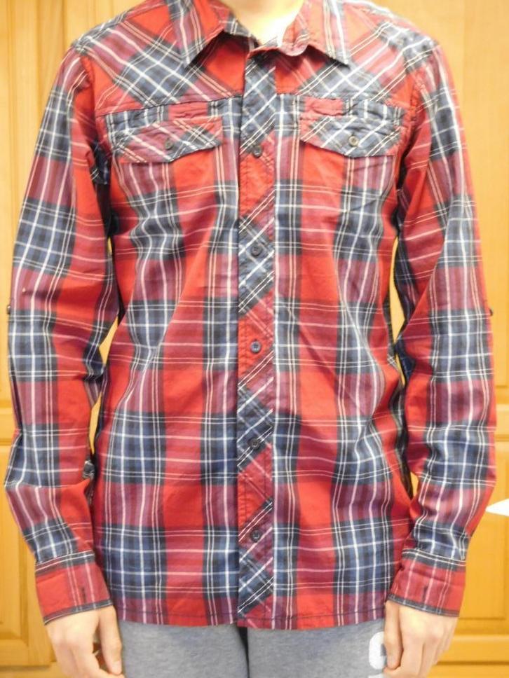 Chemise à carreaux JBC taille M, Vêtements | Hommes, Chemises, Neuf, Rouge, Enlèvement ou Envoi