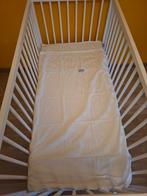 Lakenset grijs voor babybedje Pericles, Ophalen of Verzenden, Gebruikt, 100 cm of meer, Deken
