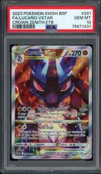 Lucario VSTAR PSA 10 - SWSH291 - Sword & Shield Promo 2023, Hobby en Vrije tijd, Verzamelkaartspellen | Pokémon, Verzenden, Zo goed als nieuw