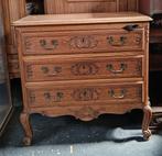Petite commode ancienne 3 tiroirs (style Louis XV), Ophalen of Verzenden