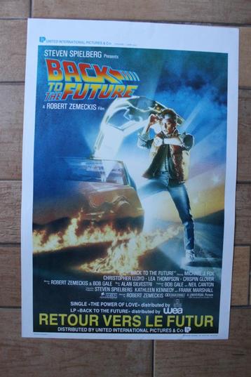 filmaffiche Back To The Future 1985 filmposter