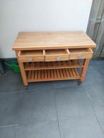 Mooi vitrine een keukentafel, Huis en Inrichting, Ophalen of Verzenden, Zo goed als nieuw