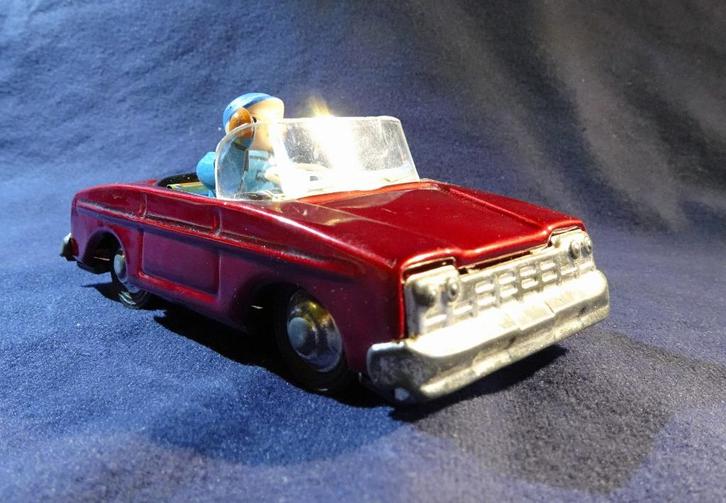 Vintage Made in China Racing Car Friction Tin Toy, Antiek en Kunst, Antiek | Speelgoed, Ophalen