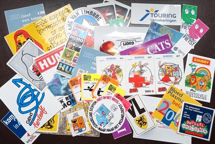 lot stickers, Verzamelen, Stickers, Overige typen, Ophalen of Verzenden