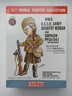 FineMolds "WWII USSR Army Infantry Woman" (1/12) figuur, Ophalen of Verzenden, Zo goed als nieuw, Groter dan 1:35, Figuur of Figuren