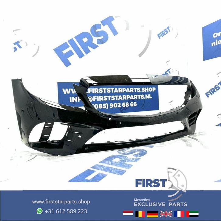 W205 C205 Facelift AMG BUMPER Mercedes C Klasse 2019-2021 VO, Auto-onderdelen, Carrosserie, Bumper, Mercedes-Benz, Voor, Gebruikt