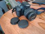 Canon EOS 2000D + Ef-s 18-55mm lens en meer, TV, Hi-fi & Vidéo, Appareils photo analogiques, Enlèvement, Canon