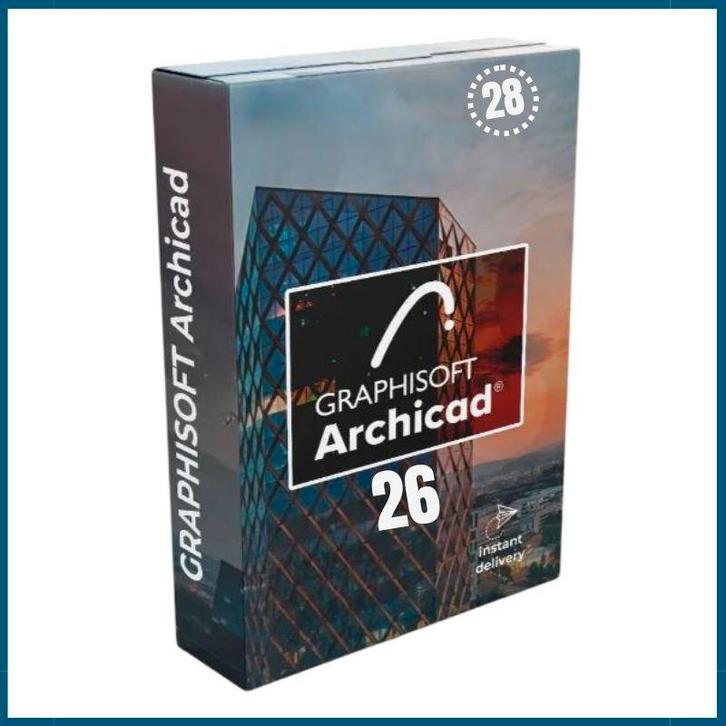 Archicad 26  Volledige versie, Informatique & Logiciels, Logiciel d'Édition, Neuf, MacOS, Windows, Enlèvement