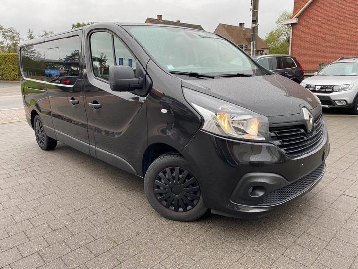Renault Trafic dubbel cabine 1,6 diesel, Auto's, Bestelwagens en Lichte vracht, Bedrijf, Te koop, ABS, Airbags, Airconditioning